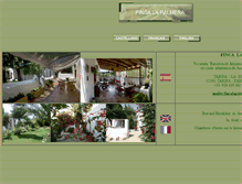 Tablet Screenshot of lafincalapalmera.es